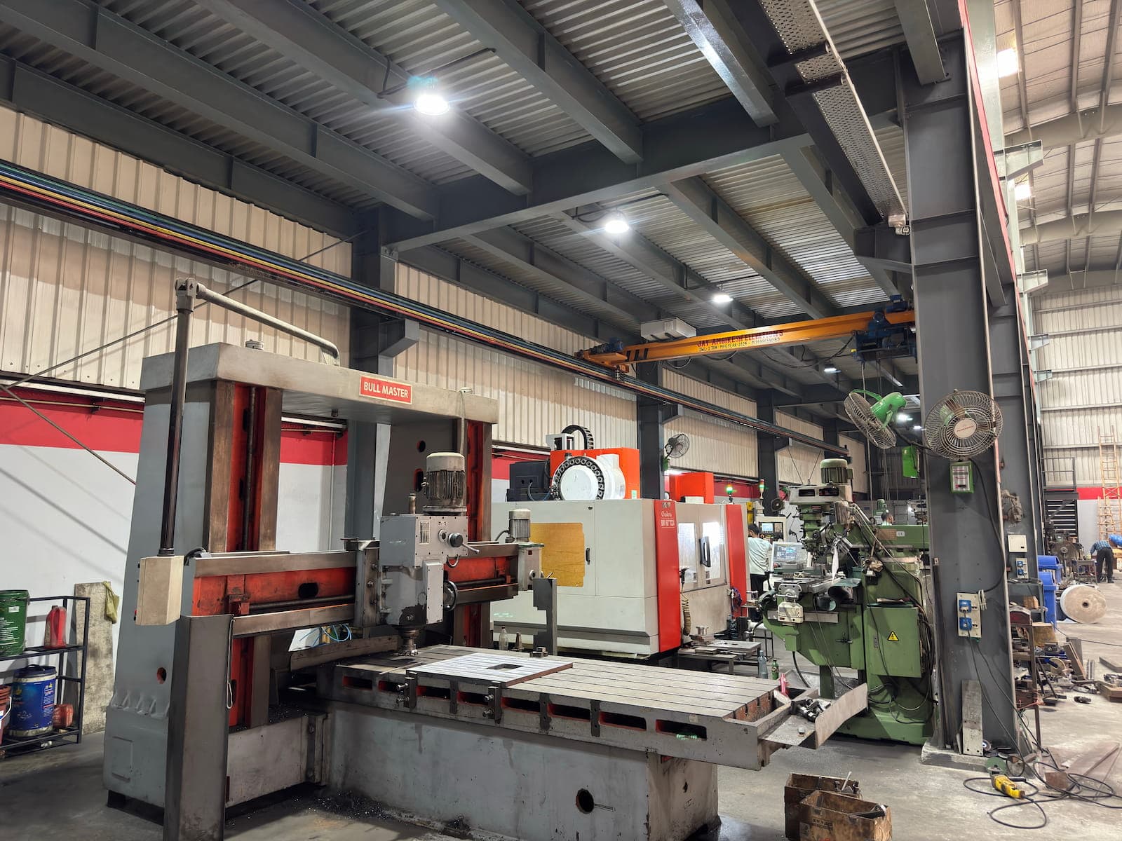 VMC machines — Birla Hi-Tech Machines factory, Faridabad